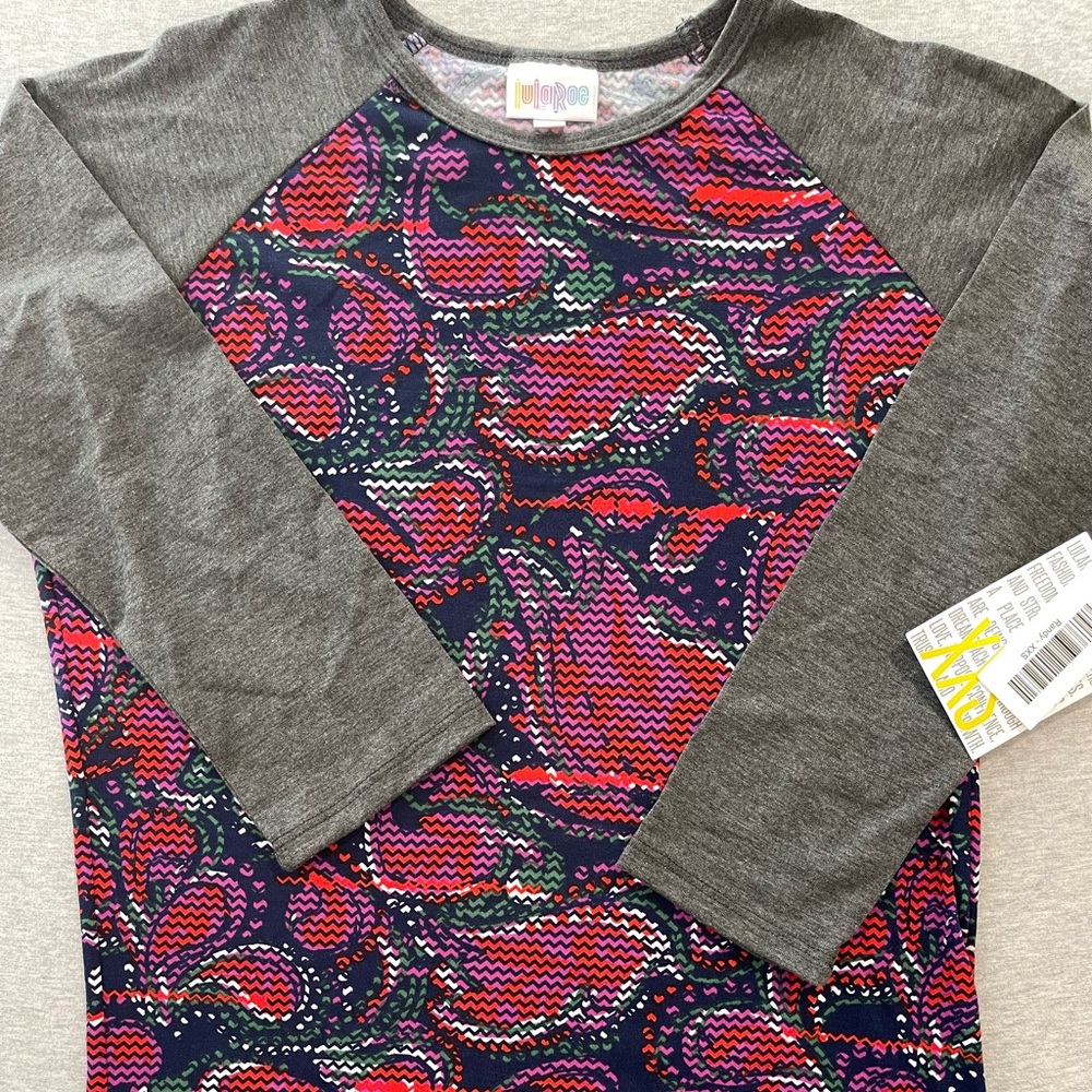 XXS LuLaRoe Randy tee top